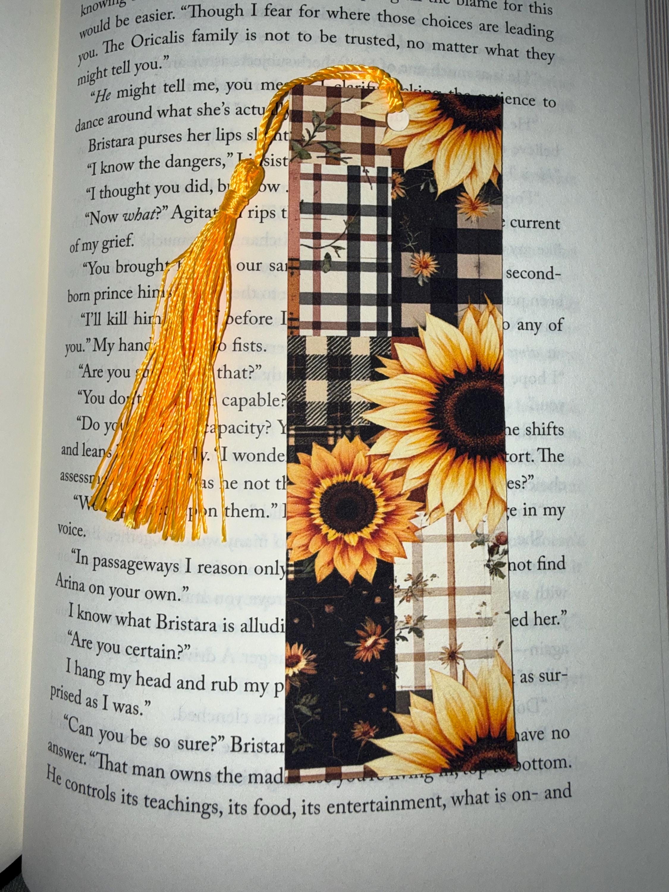 Handmade Quilted Patchwork Bookmarks | Heavy 130lb Cardstock With ...