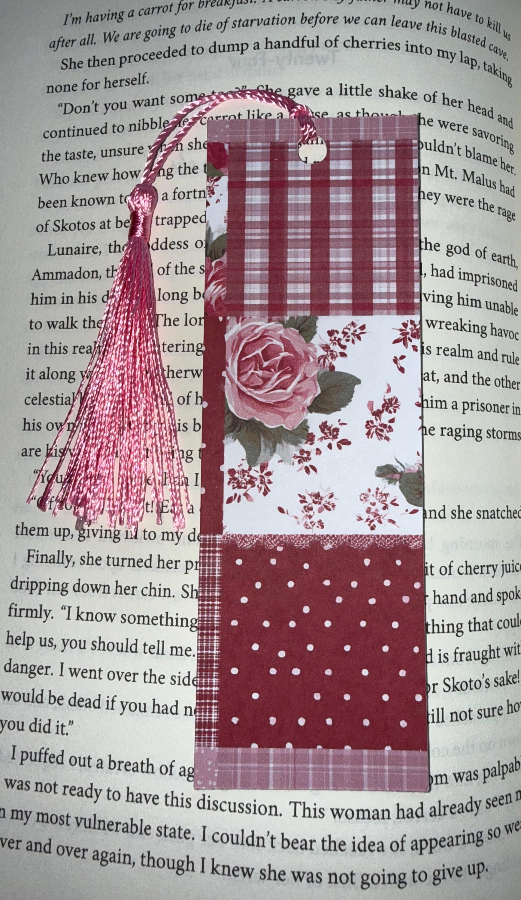 Handmade Quilted Patchwork Bookmarks | Heavy 130lb Cardstock With ...