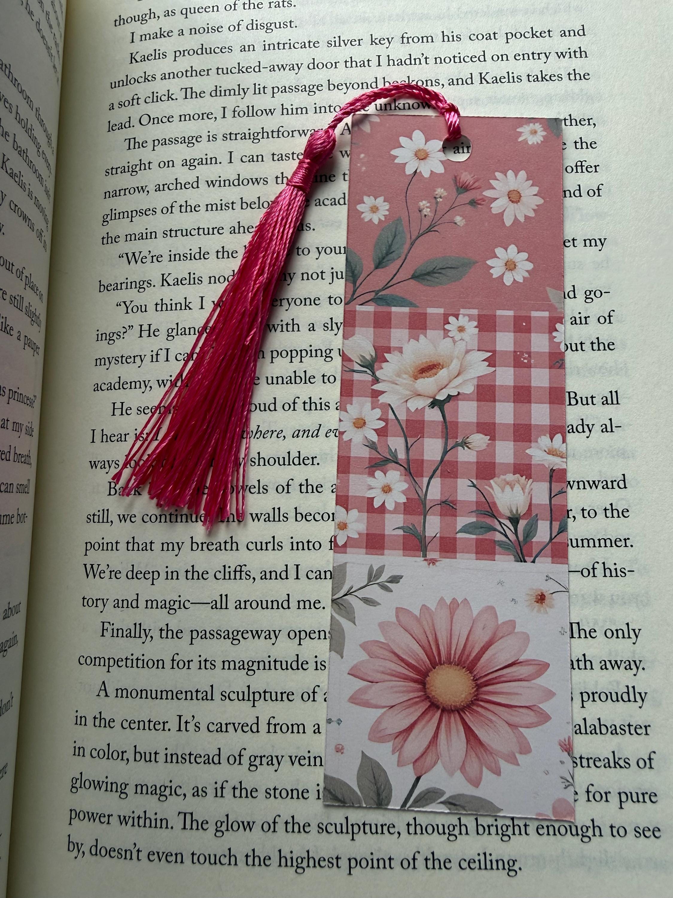 Handmade Quilted Patchwork Bookmarks | Heavy 130lb Cardstock With ...