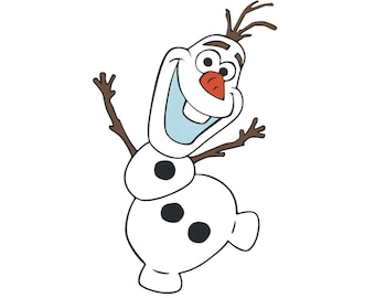 olaf door decoration etsy
