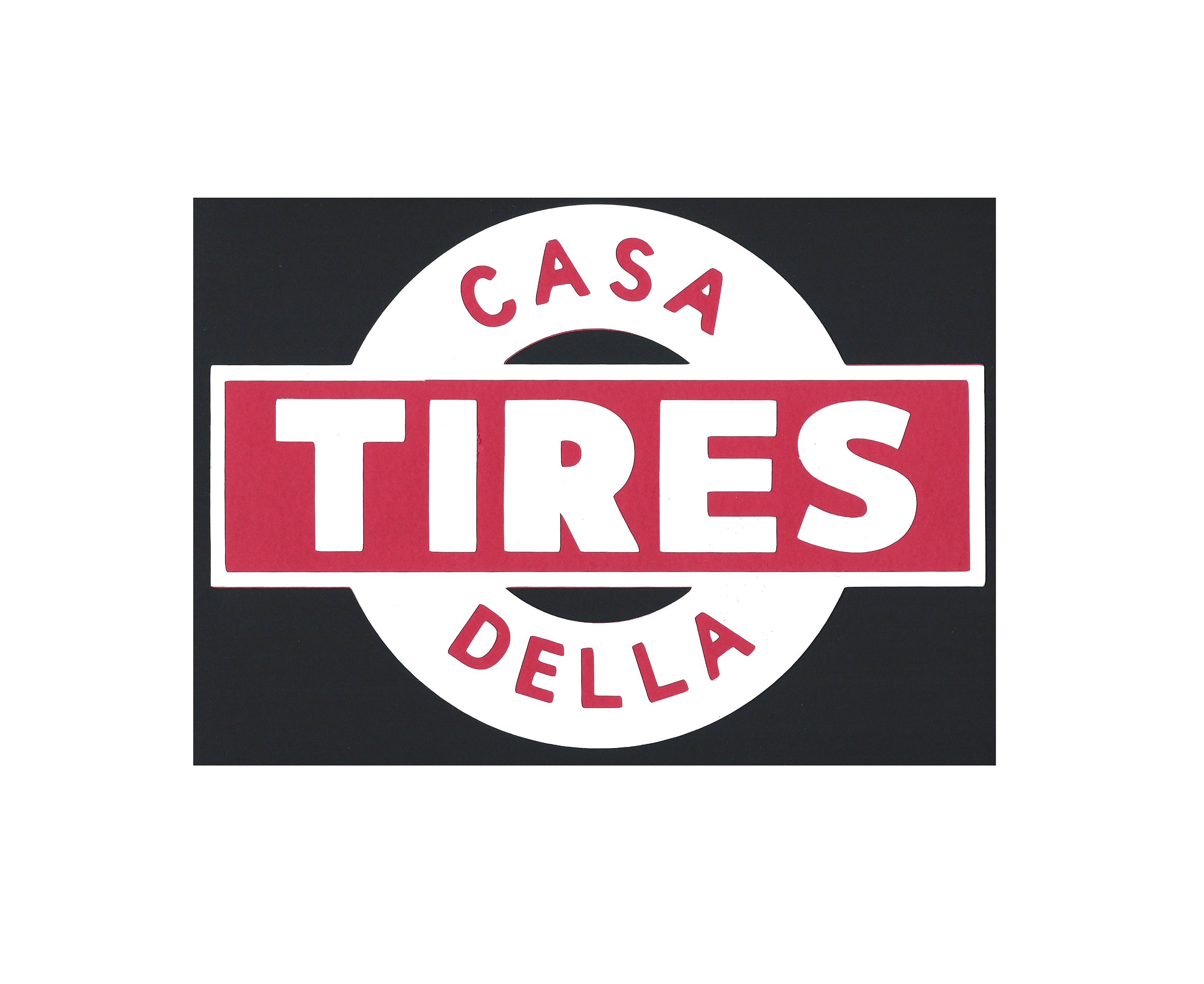 10.5x7.25 Luigi s Casa Della Tires Shop PAPER SIGN Hand Glued Disney Cars Pixar Movie Radiator Springs Cars Theme Birthday Party Room Sign Etsy