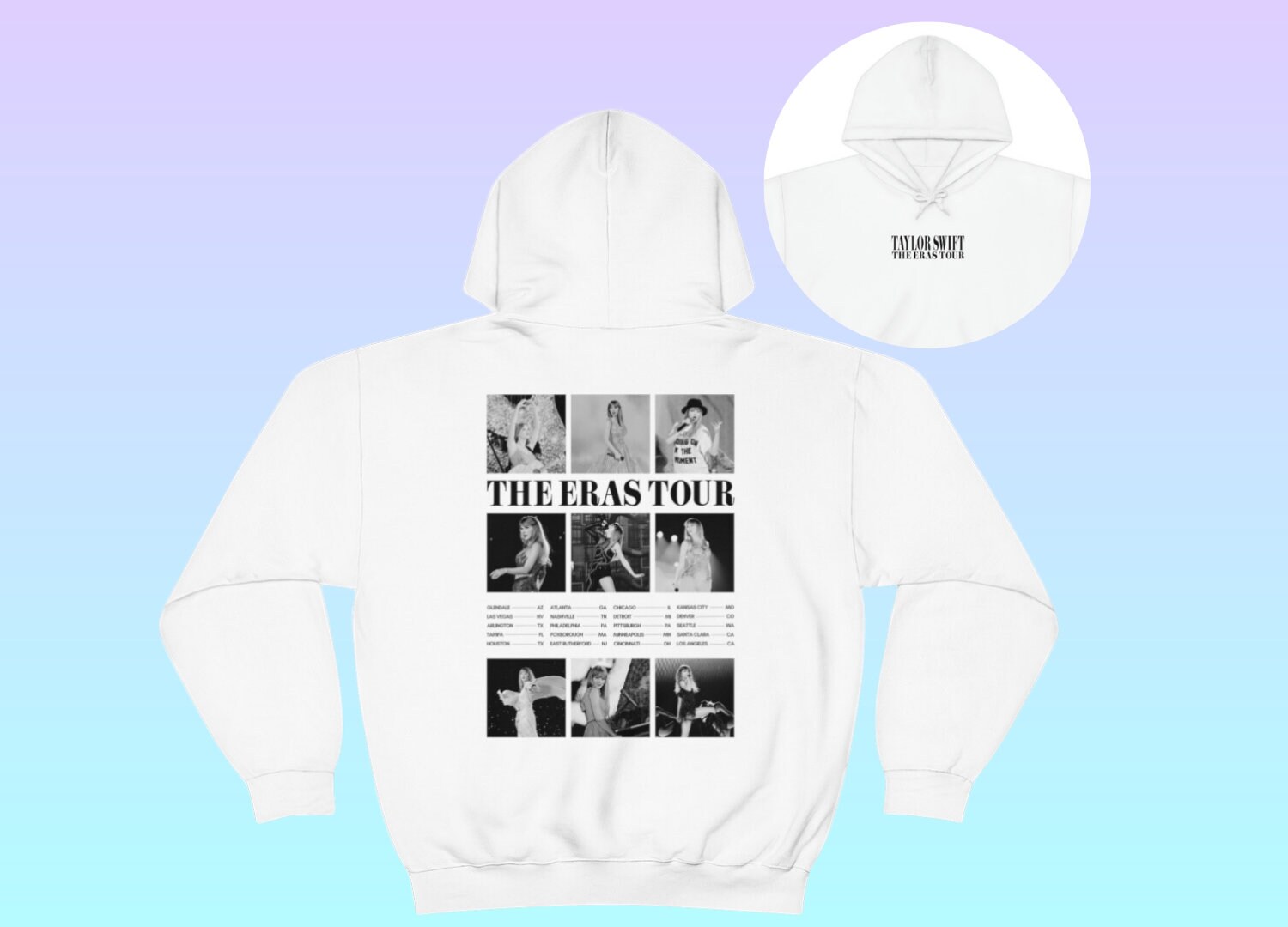 Hoodie Taylor Swift The Eras Tour - theswiftietype