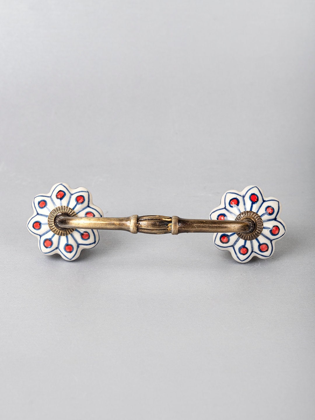 Floral Shape Unique Red and Blue Colordesign Flower Shape Ceramic ...