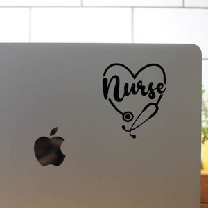 Calcomanía de enfermera - Súper linda