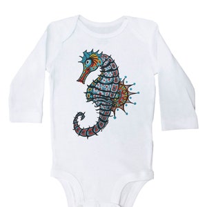 Seahorse Onesies Etsy