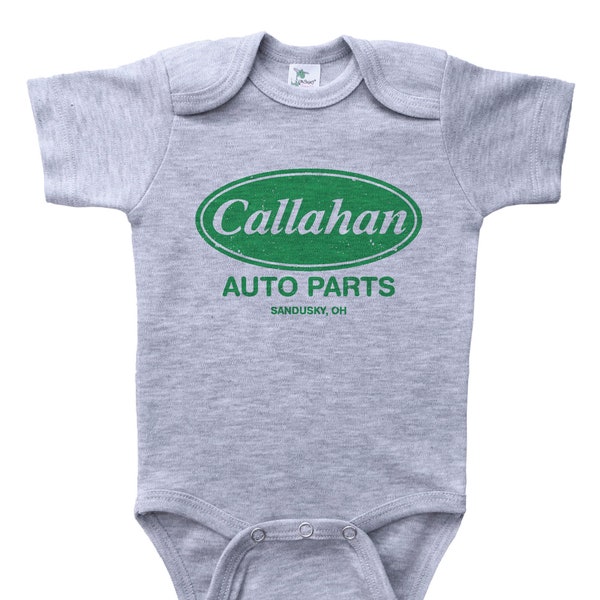 Tommy Boy Onesie®, CALLAHAN AUTO PARTS, Baby Bodysuit, Baby Shower Gift, Baby Onesie®, Chris Farley, Infant, Funny Baby Outfit