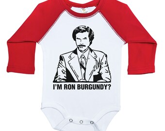 maroon long sleeve onesie