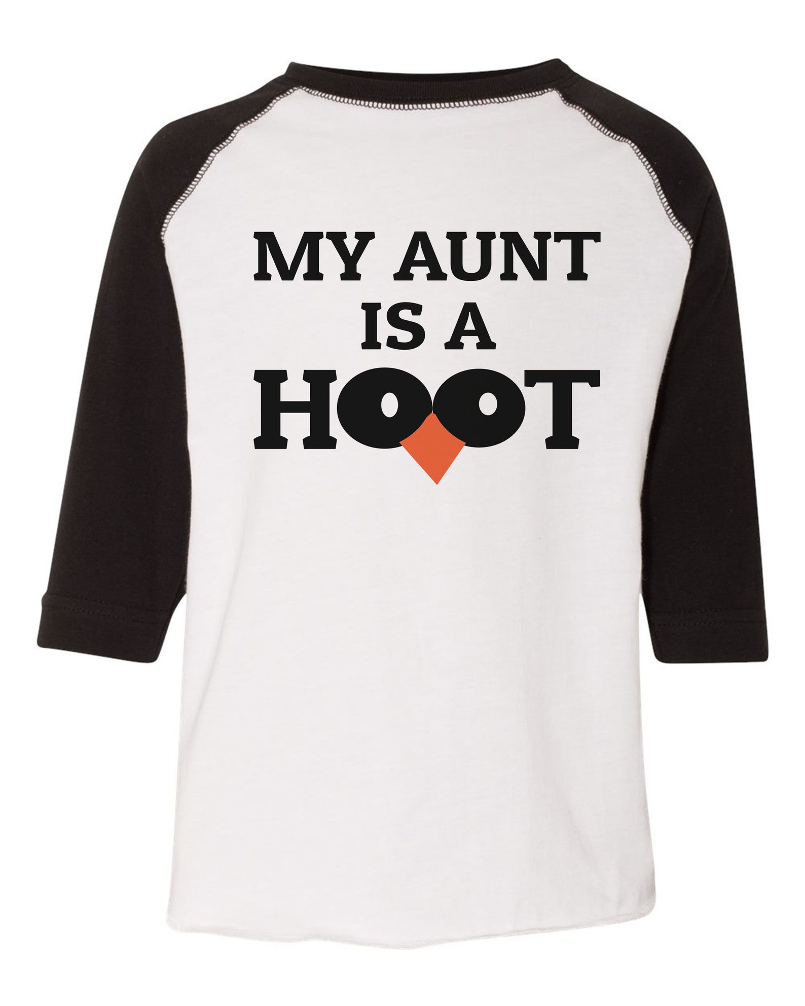 Aunt Toddler Shirt MY AUNT Is A HOOT Owl Kids Shirt Kids Etsy