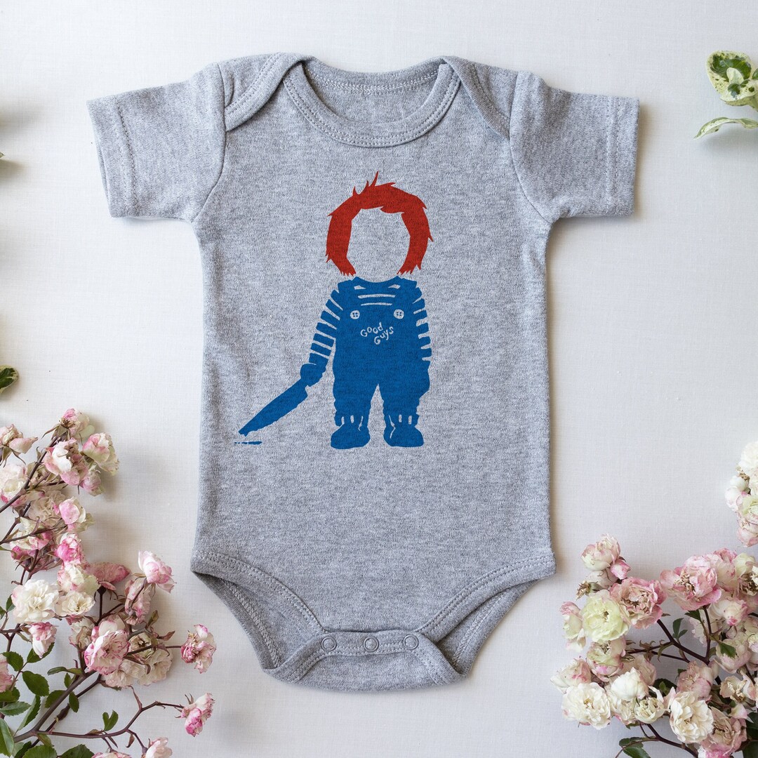 Chuckie Onesie®, CHUCKY, the Good Guys, Newborn, Horror Themed Onesie