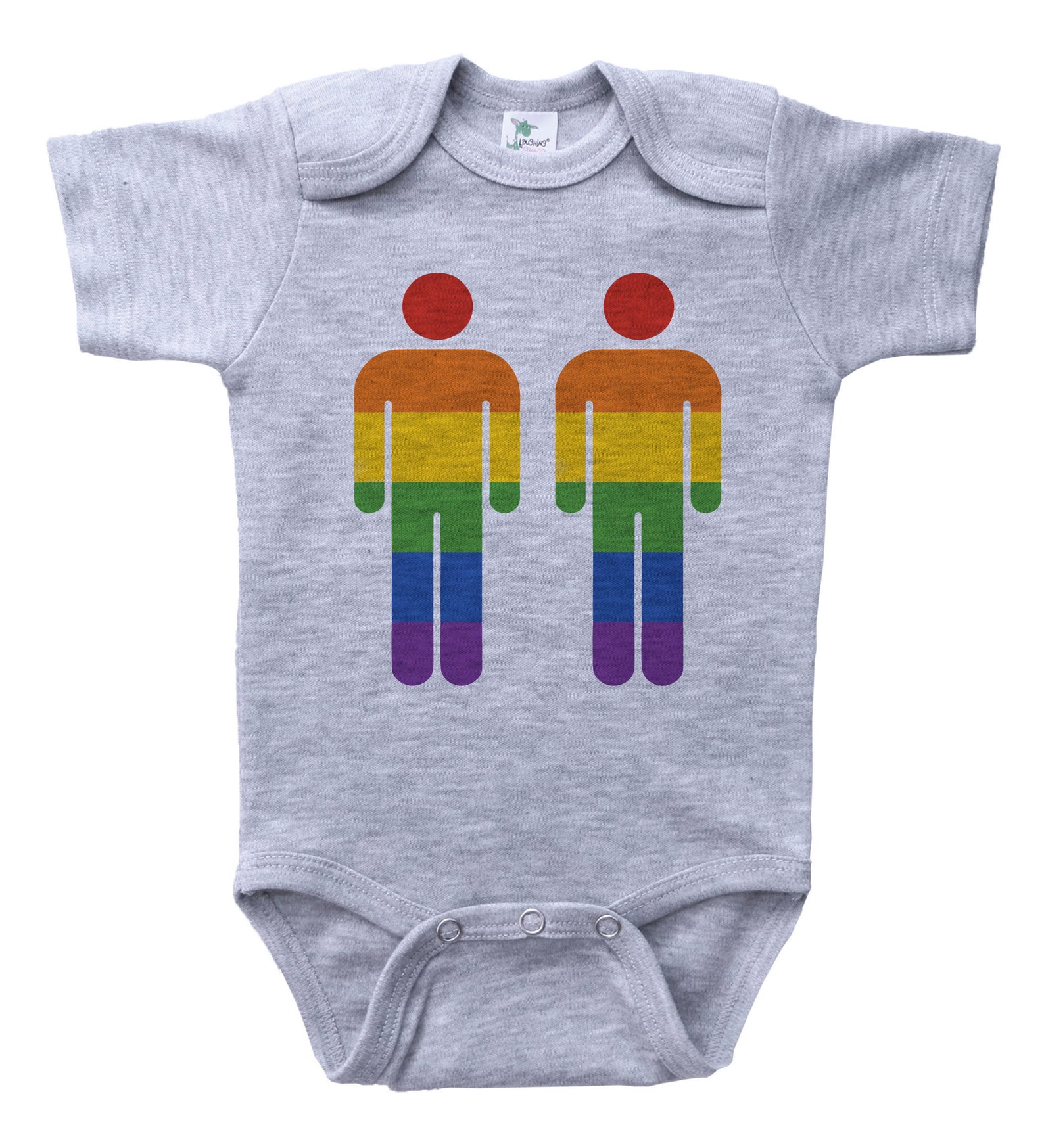 Pride Onesie RAINBOW BATHROOM SIGN Men Baby Bodysuit Baby Etsy