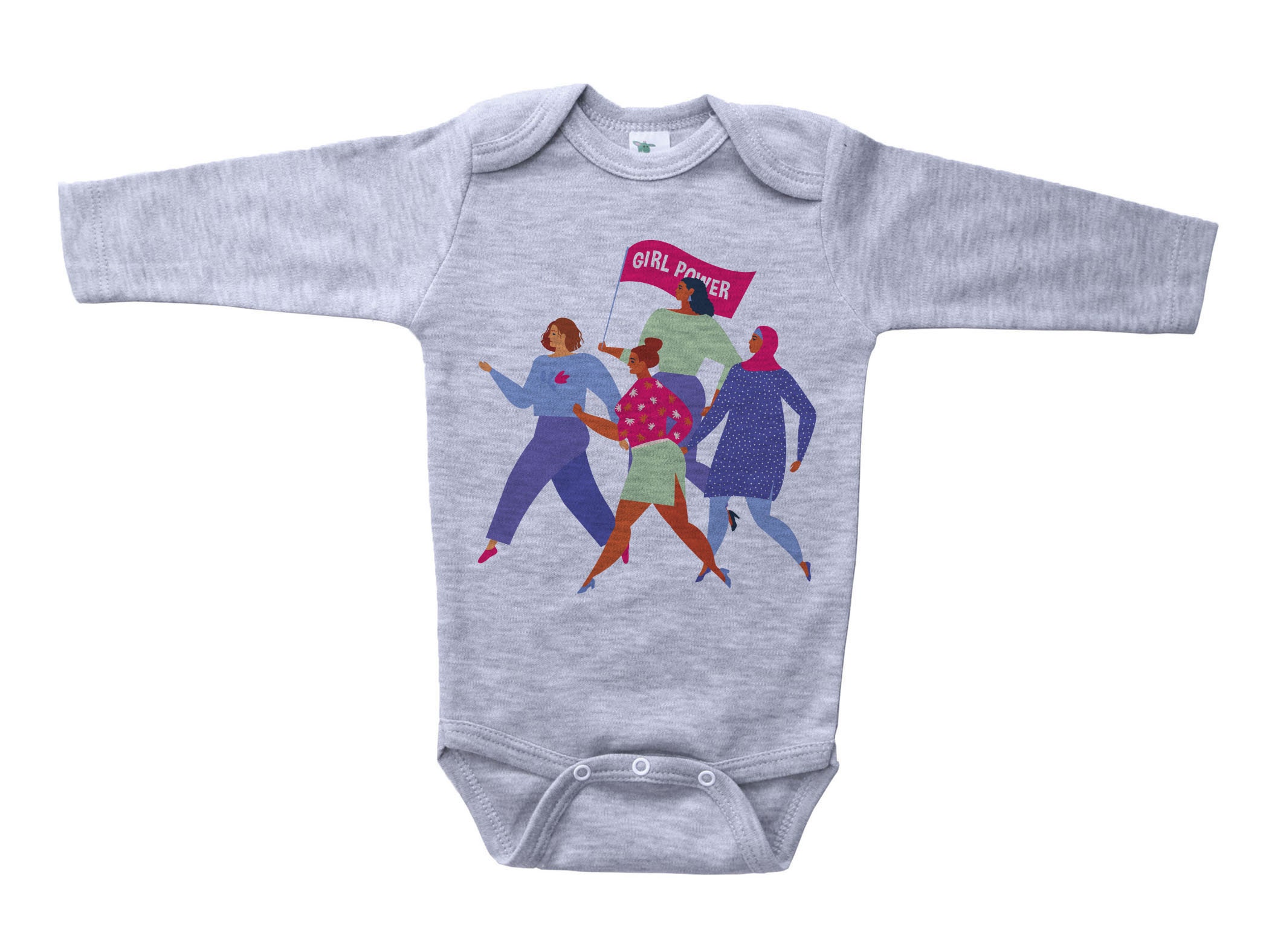 Girl Power Onesie GIRL POWER Baby Bodysuit Baby Shower Etsy UK