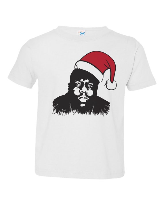 Christmas Shirt BIGGIE SANTA Toddler 
