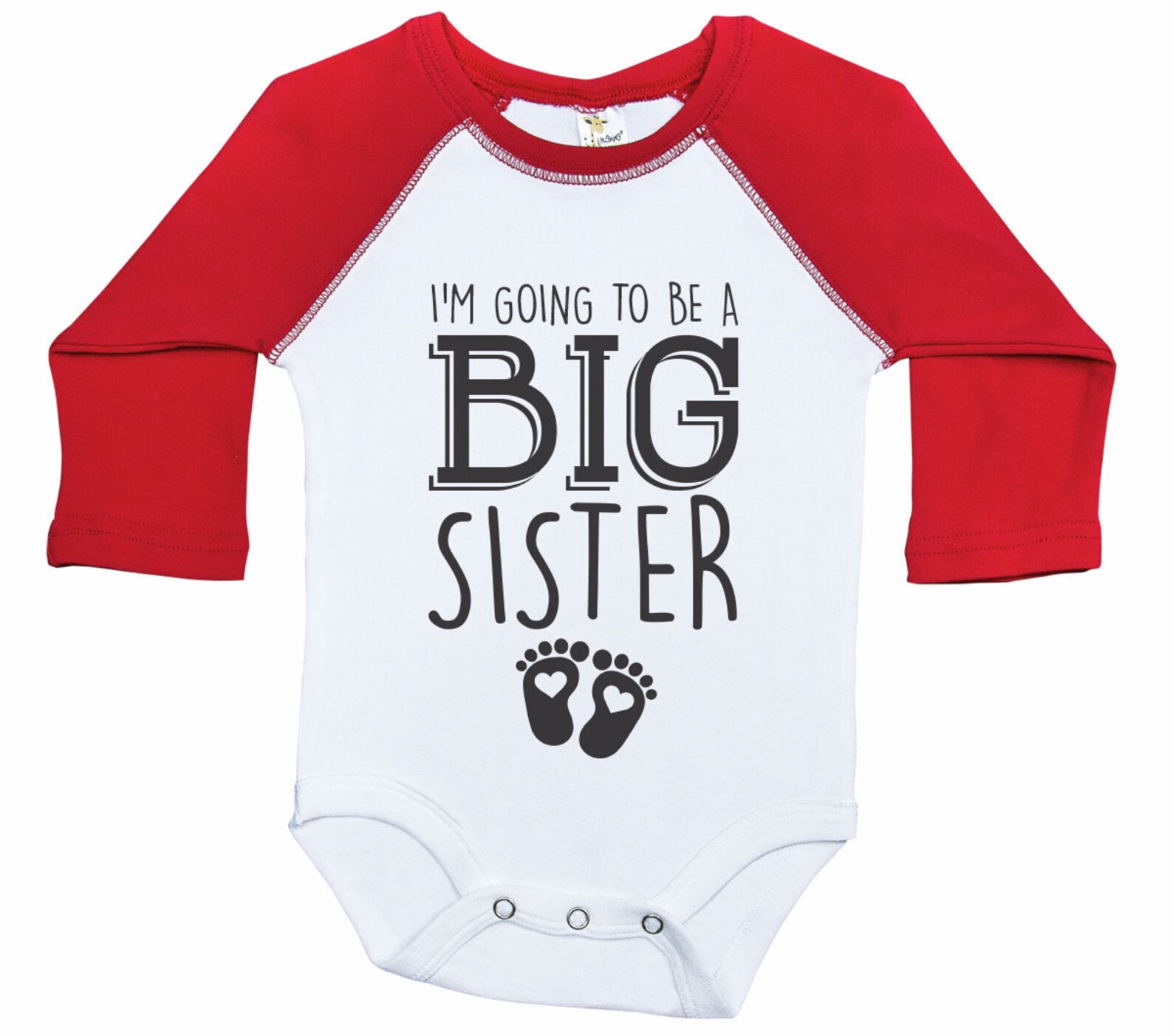 Big Sister Onesie I'm GOING to Be A BIG SISTER Long - Etsy