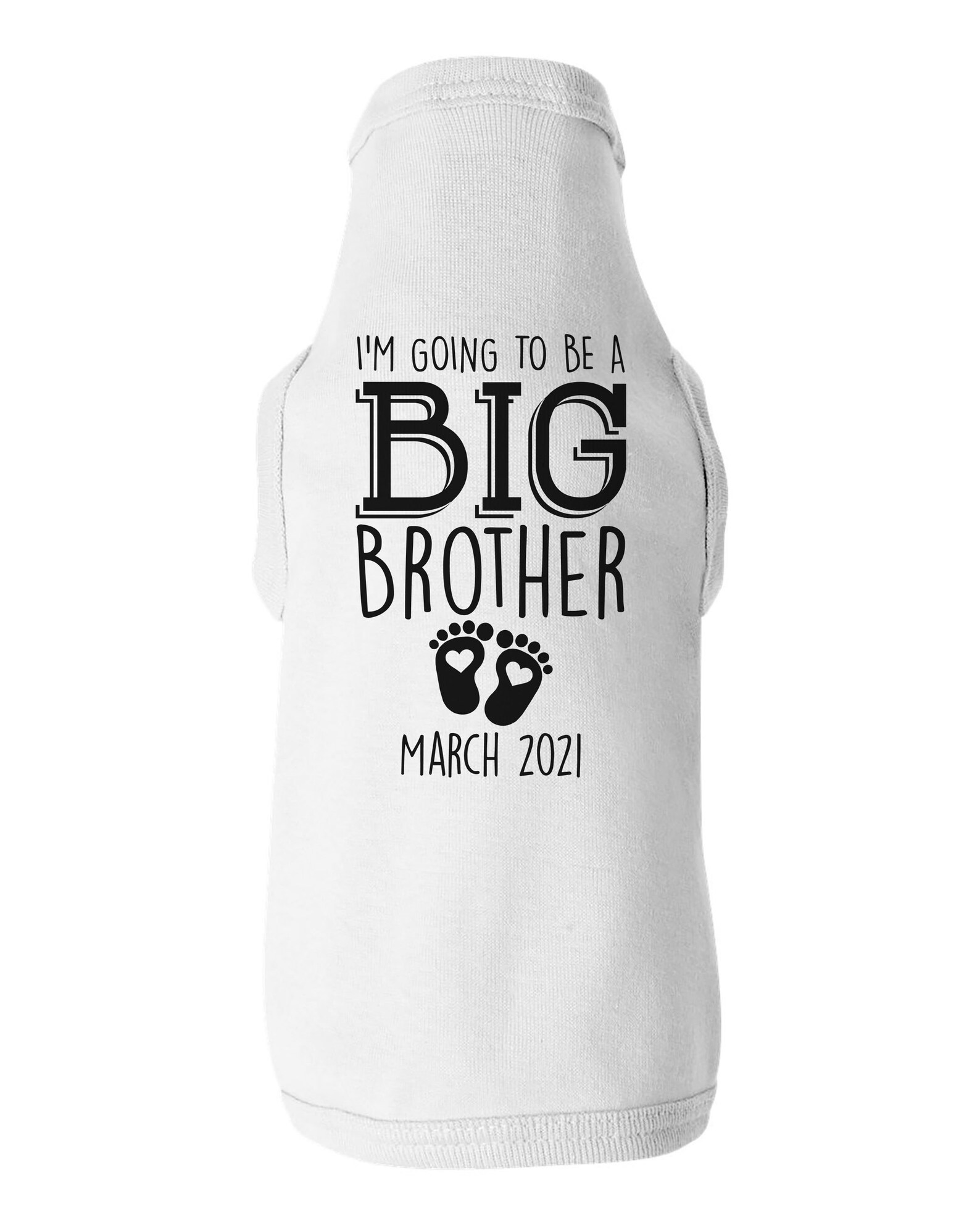 Big Brother Dog Shirt CUSTOM I'M GOING to Be A Big Etsy