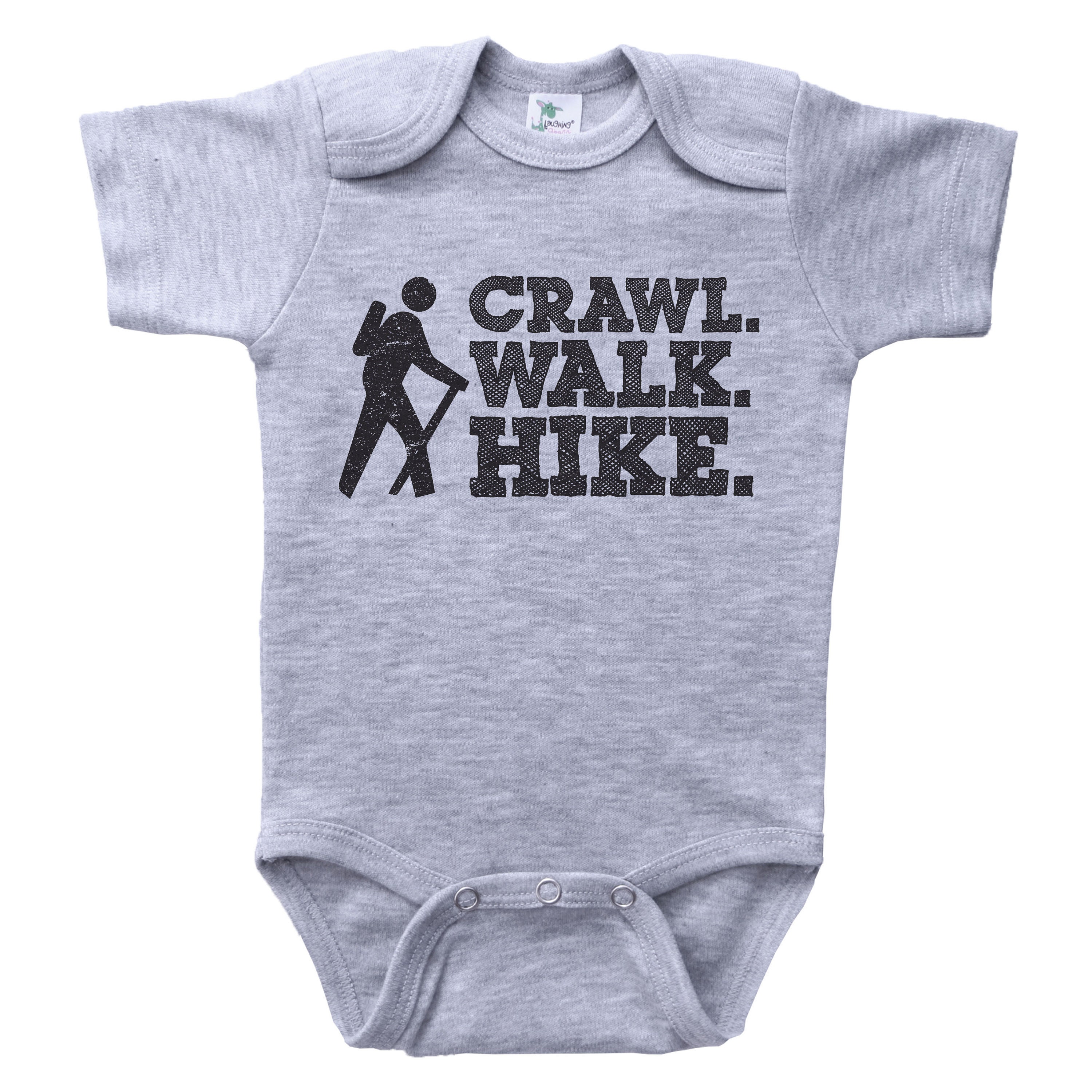 Hiking Onesie CRAWL WALK HIKE Baby Bodysuit Baby Shower Etsy
