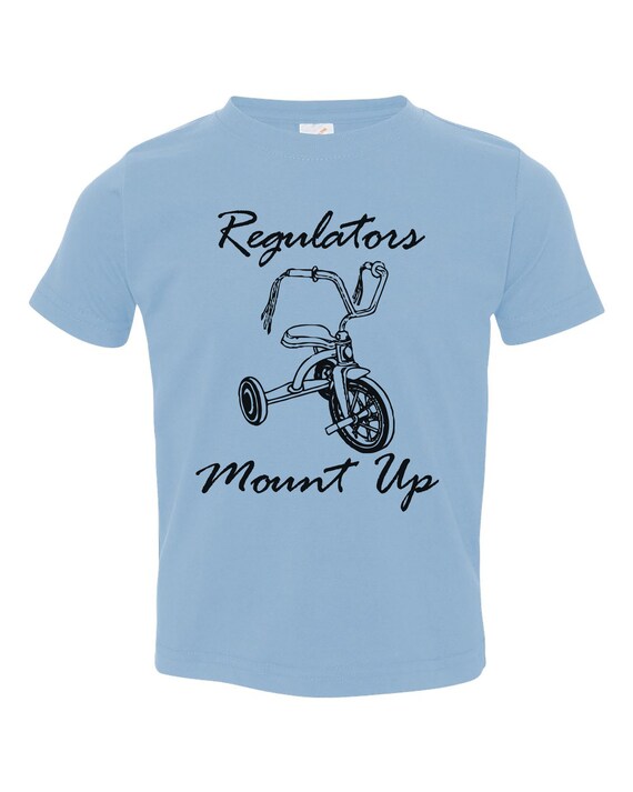 Kids Regulators Mount Up Funny Hip Hop Graphic Tshirt Kids Regulators Mount Up Funny Hip Hop Graphic Tshirt