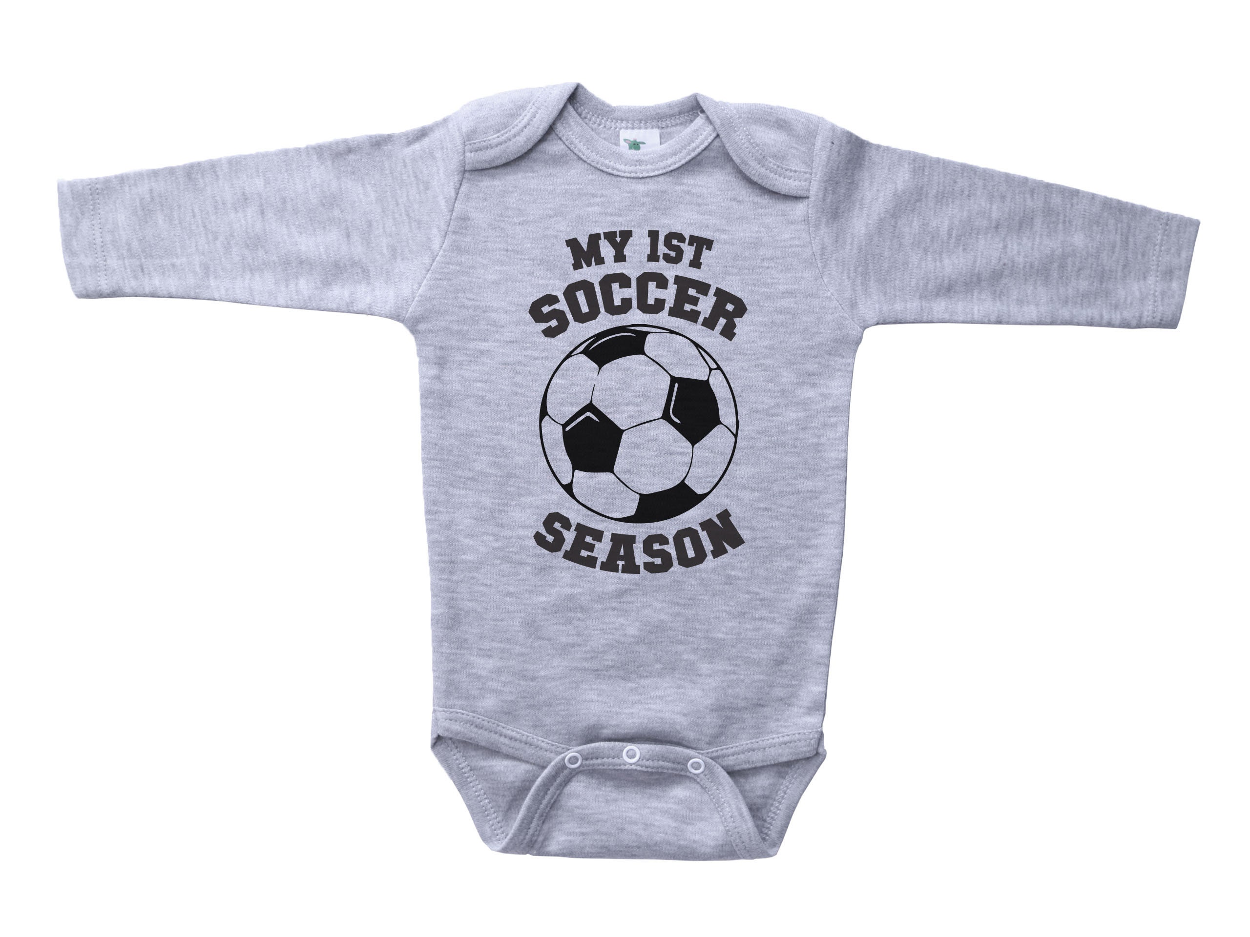Soccer Onesie My FIRST SOCCER SEASON Baby Bodysuit Baby - Etsy UK