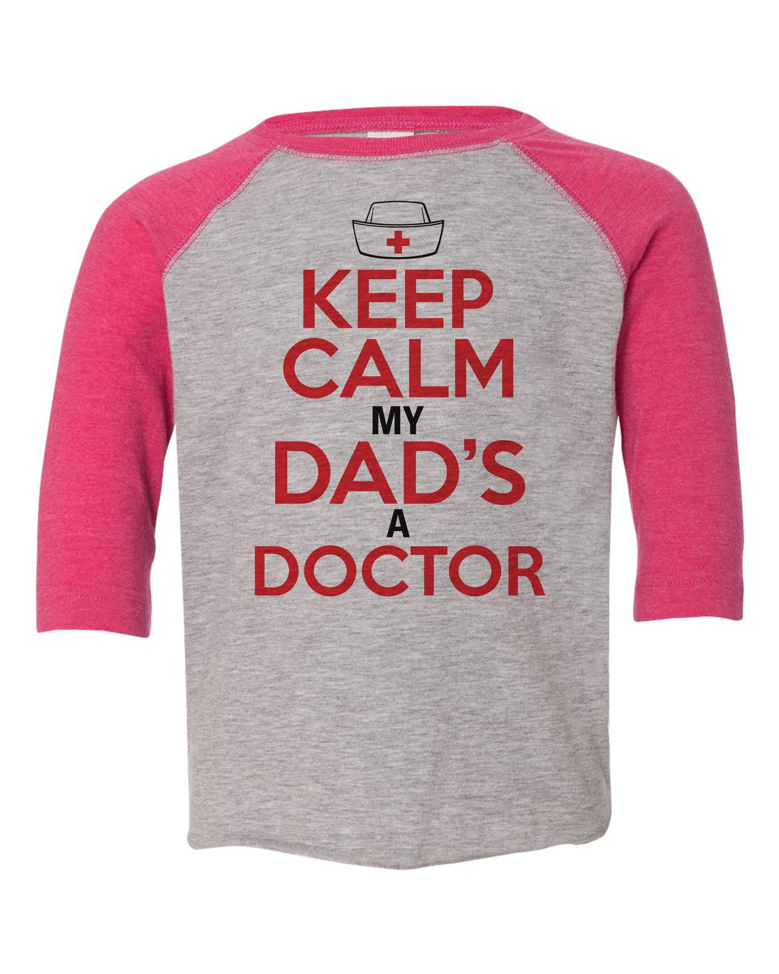 Doctor Toddler Shirt Keep Calm My DAD'S A DOCTOR Kids Etsy