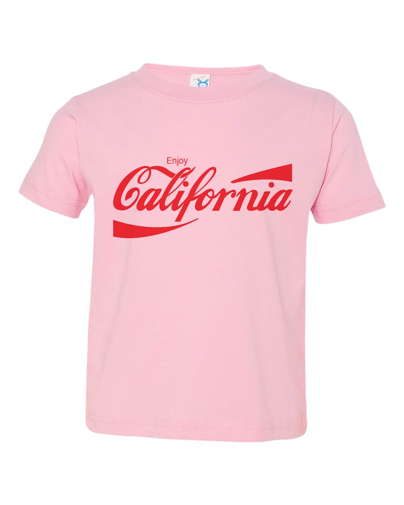 California Kids Shirt Graphic Tee Cali Gift Cali T-Shirt Enjoy CALIFORNIA Toddler Shirt Unisex Tee Toddler Crew Neck Youth Shirt