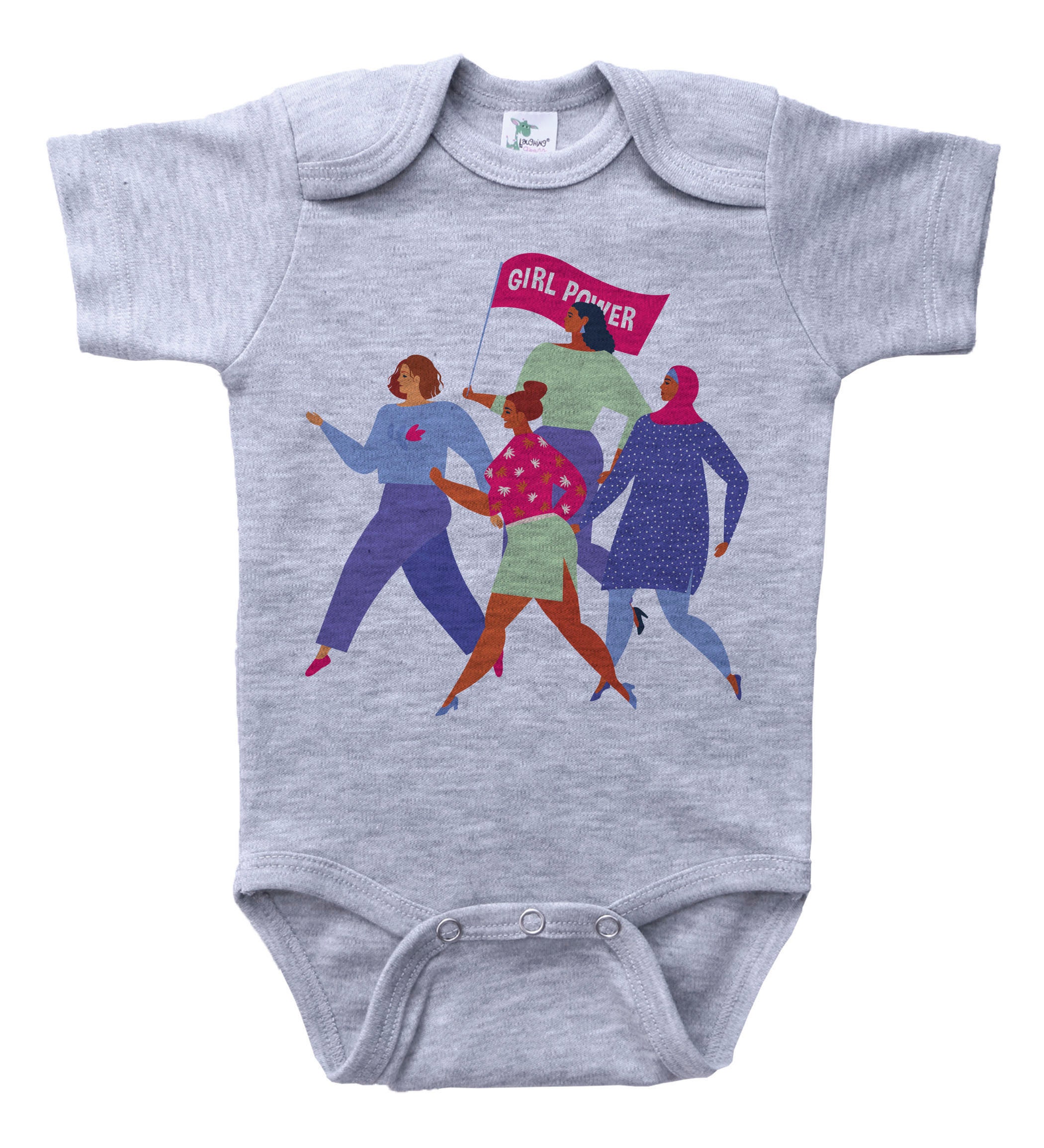 Girl Power Onesie GIRL POWER Baby Bodysuit Baby Shower Etsy UK
