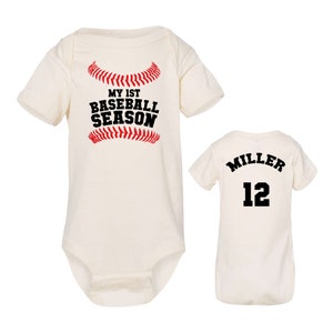 Personalized baby baseball jersey sale