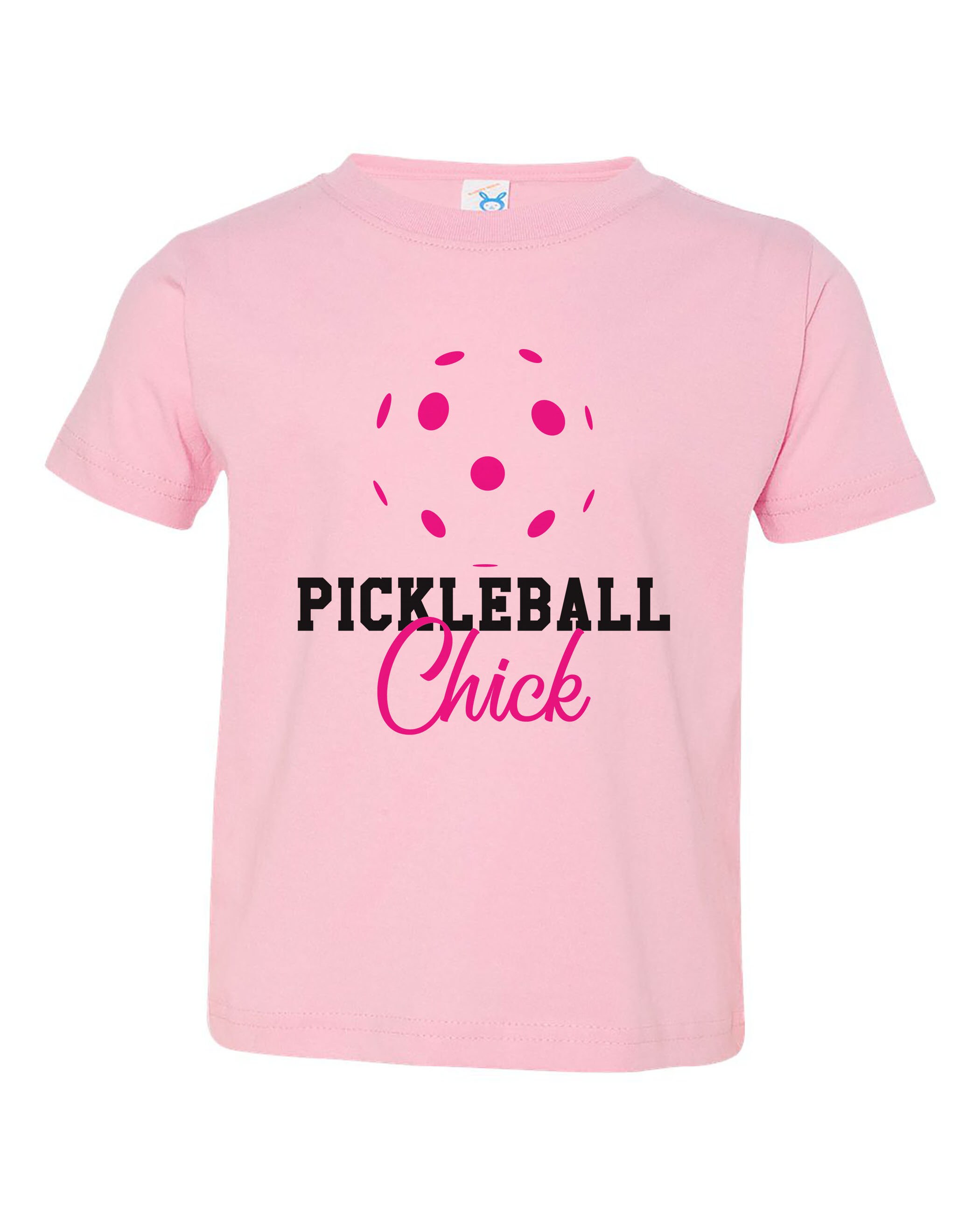 Pickleball Toddler Shirt PICKLEBALL CHICK Short Sleeve Etsy