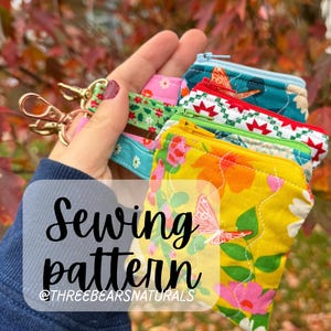 Patrón de costura para funda de AirPods: Ideal para principiantes (PDF con vídeo)