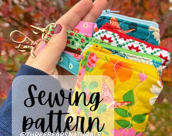 AirPods Pouch Sewing Pattern: Beginner Friendly (PDF with Video) No Templates