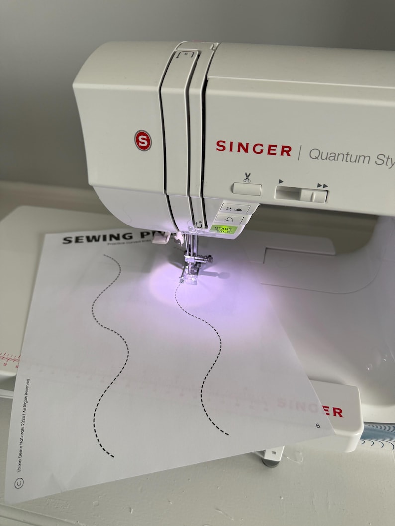 Printable Sewing Practice Sheets (12 Pages!) | Download & Print - Etsy