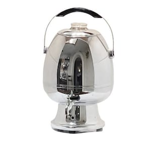 Vintage MCM Duracrest Model 135 8 - 35 Cup Percolator, Retro Automatic Coffeemaker, Atomic Party Serveware, Chrome Coffeemaker