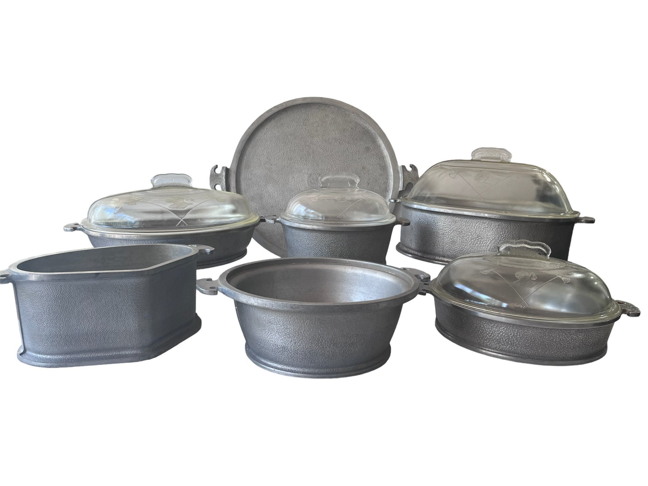 Mid 20th Century Guardian Service Aluminum Dual Purpose Cookware