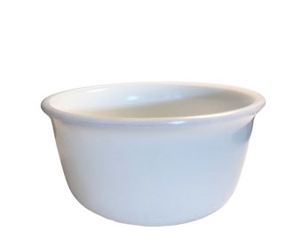 Vintage Hamilton Beach Bowl, Milk White Mixing Bowl #7,  Stand Mixer Bowl, Replacement Glass Bowl