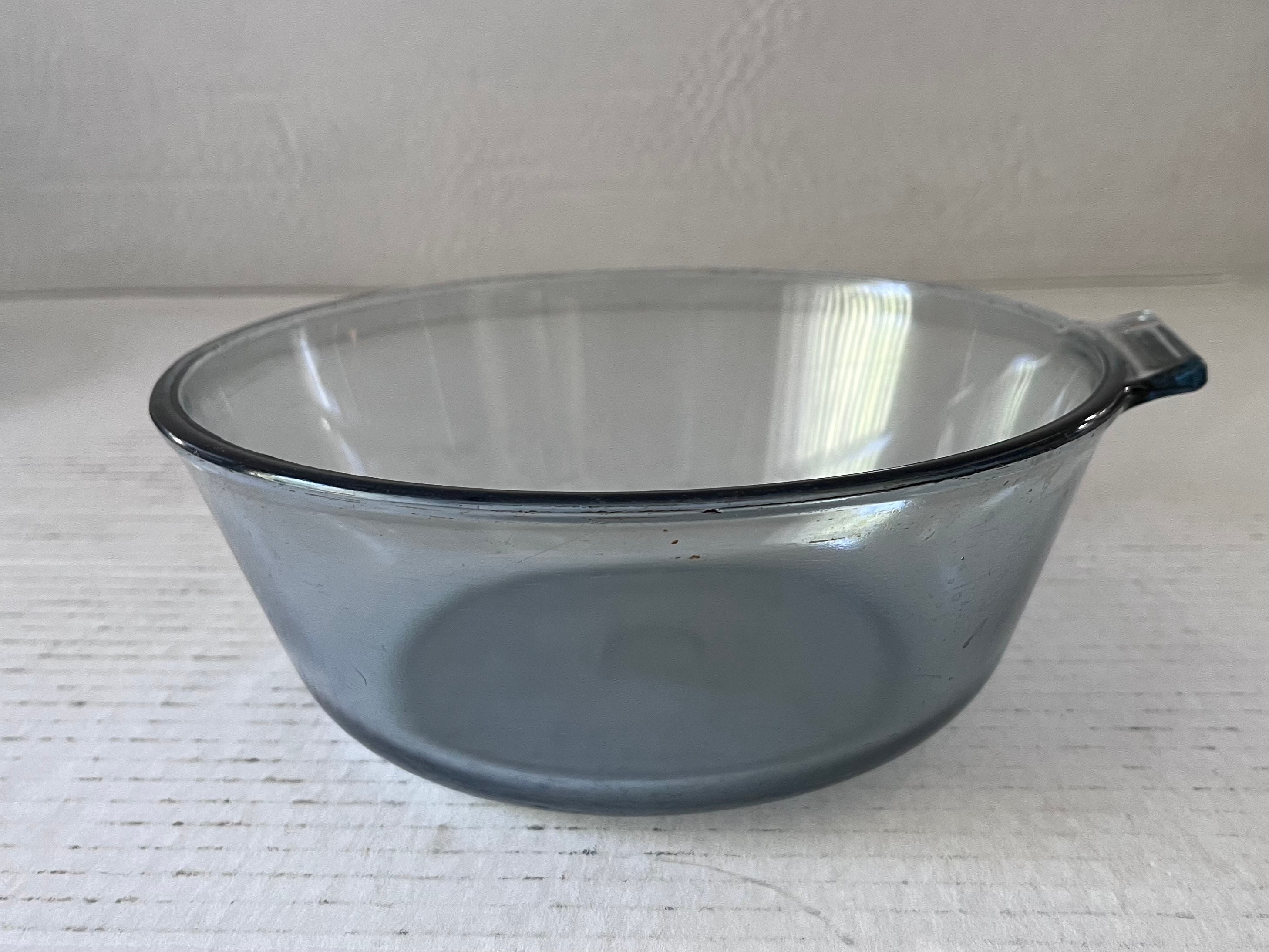 Pyrex Flameware Cookware Flameware Pyrex Skillet, Bluish Tint Glass Cookware, 1930's USA ...