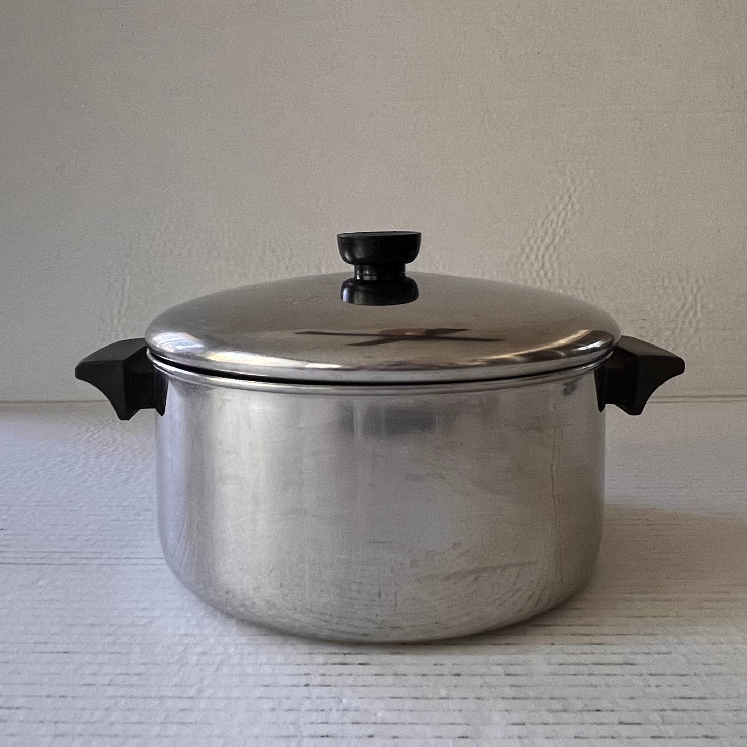 1801 Revere Ware Pans, Stainless Steel Copper Core Cookware, 1801