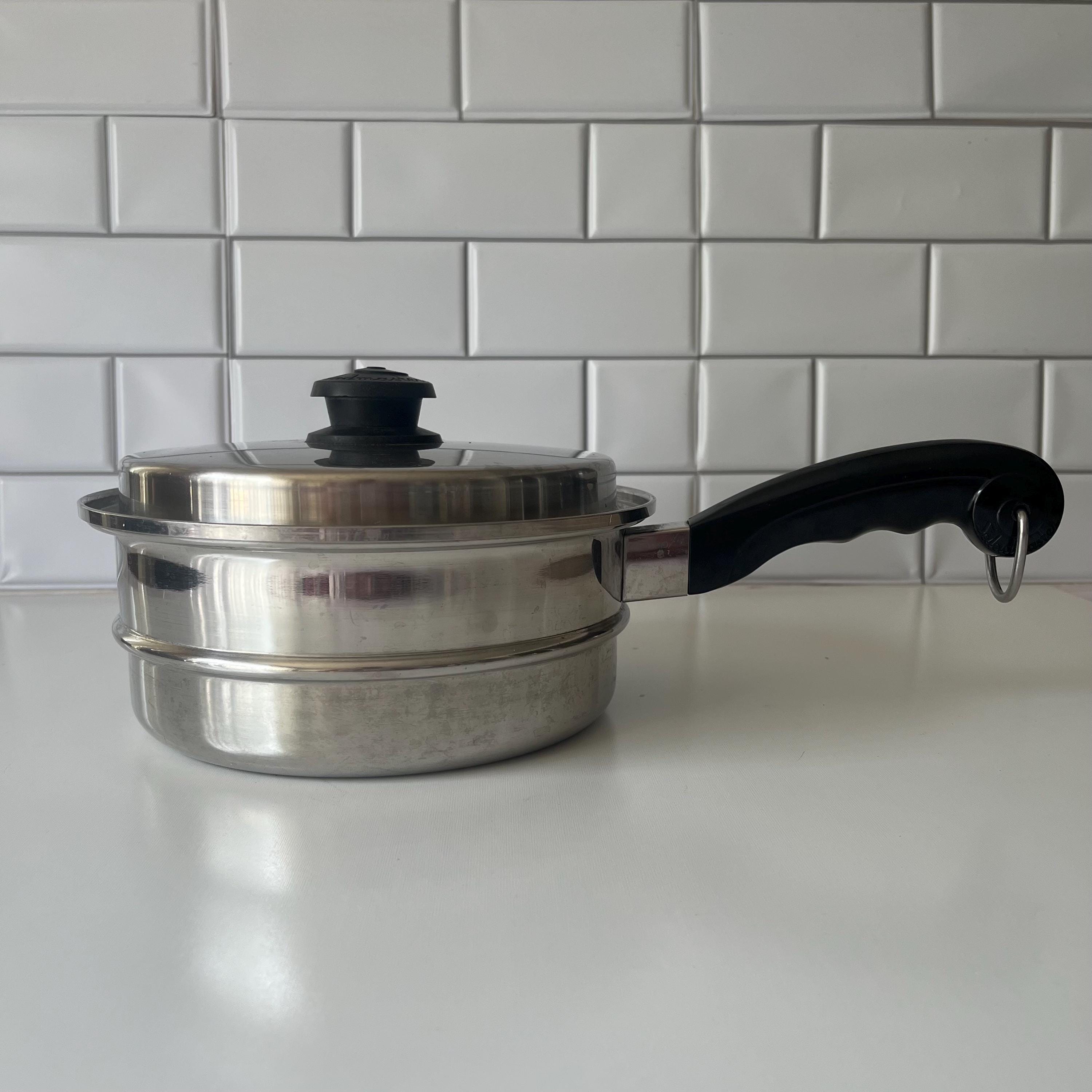 Saladmaster Tri-clad Stainless Steel Cookware Set, Texas USA Pots