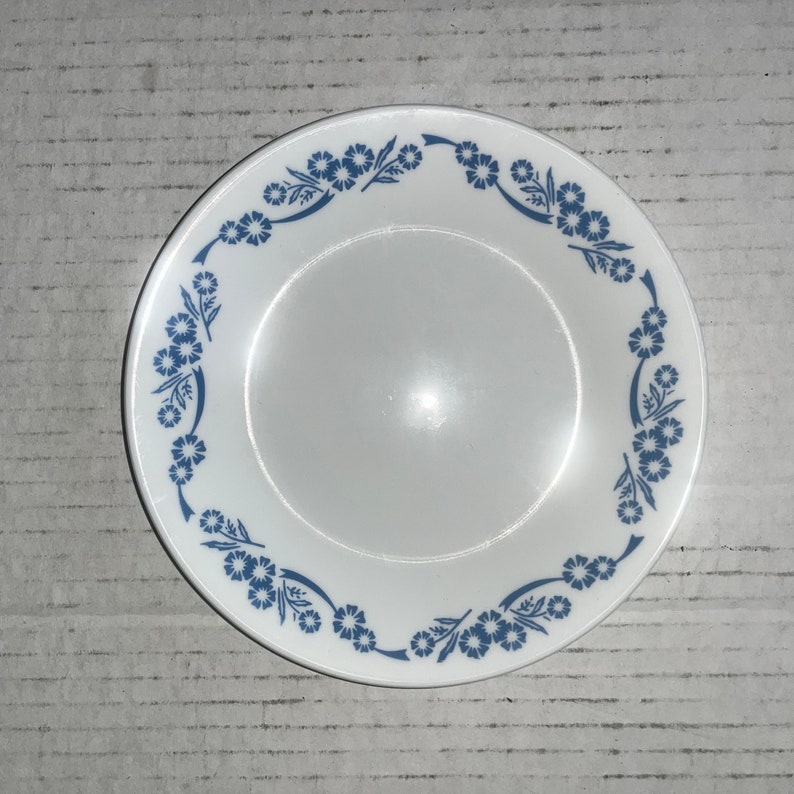 Vintage Corning Ware, Blue Cornflower, Milk White Glass Ovenware, Loaf Pan, Bake Broil, Tray, Pie Plate, Roaster, Plate, Corning Bakeware Corelle Plate