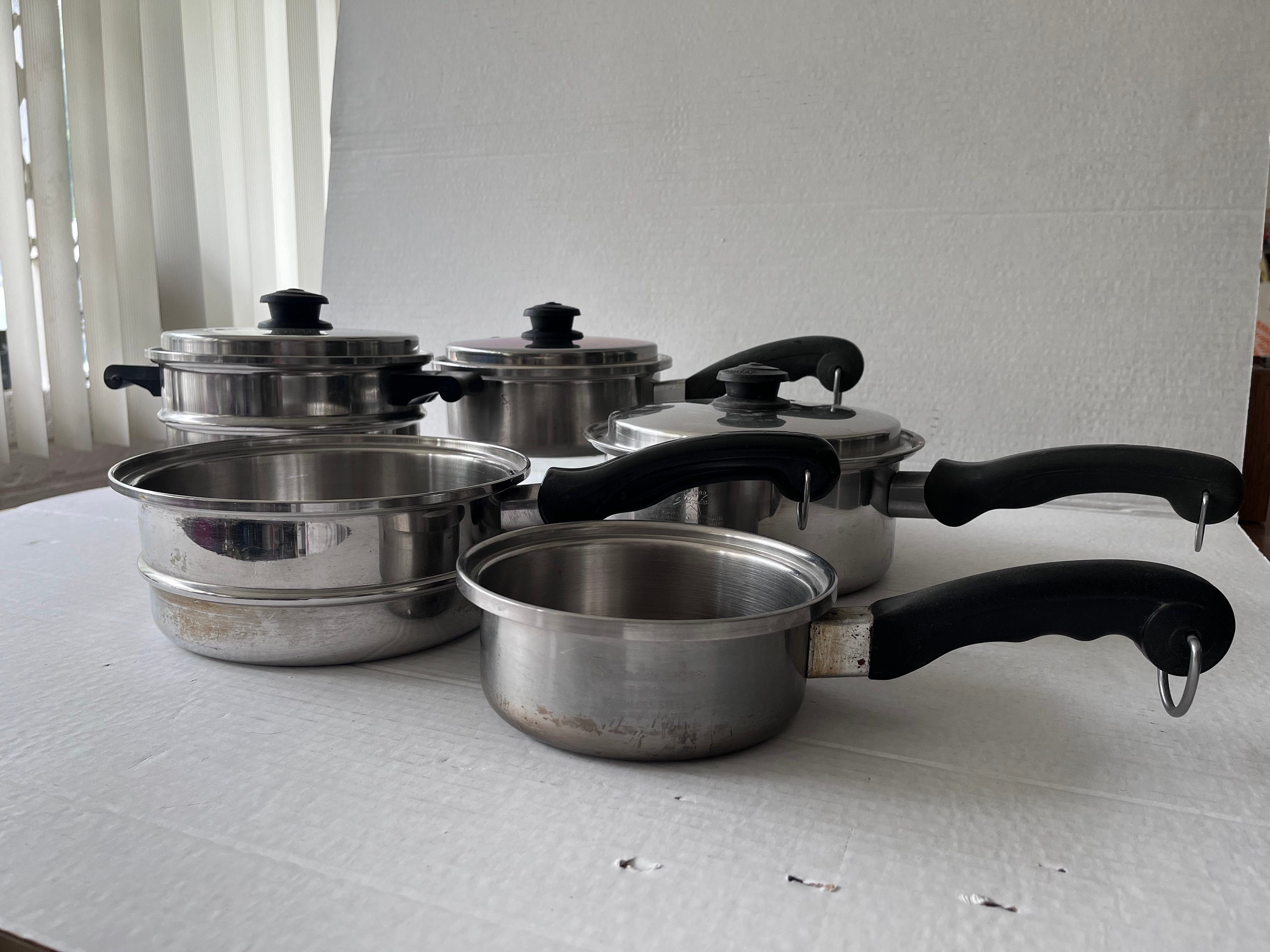 Saladmaster Cookware, Stainless Steel Saucepans, Texas USA Pans