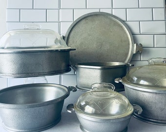 Guardian Service アルミダッチオーブン 中 送料出品者負担 Guardian Service Ware ダッチオーブン アルミ鍋