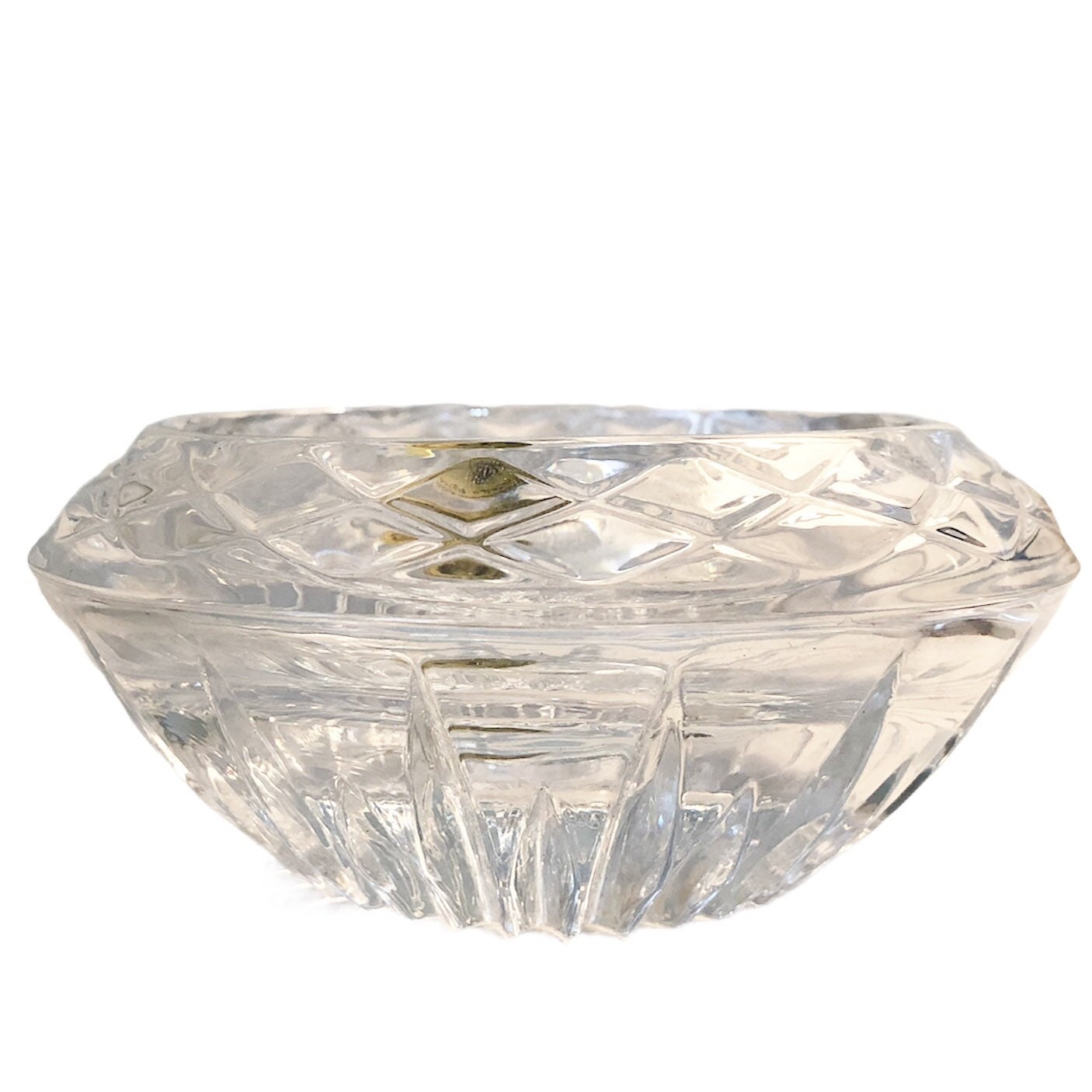Princess House Crystal Highlights Candle Holder 845 Etsy