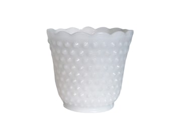 Fire-King Oven Ware Hobnail Milk Glass Anchor Hocking Barware Vintage kitchen