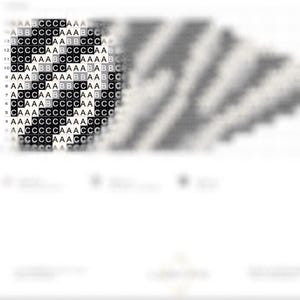 K&ouml;nnte beinhalten: Schwarz-wei&szlig;es Pixel-Art-Design mit einem Muster aus abwechselnd schwarzen und wei&szlig;en Quadraten. Das Design hat die Form eines Kreises.