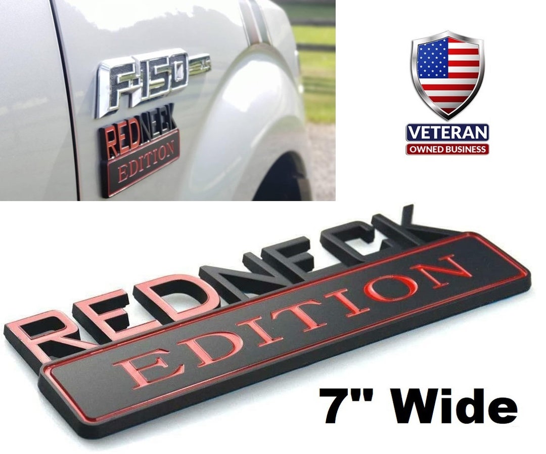 Redneck edition truck emblem discount