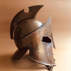 Spartan helmet | Medieval spartan steel helmet | Sparta helmet | King Leonidas helmet | 300 movie helmet
