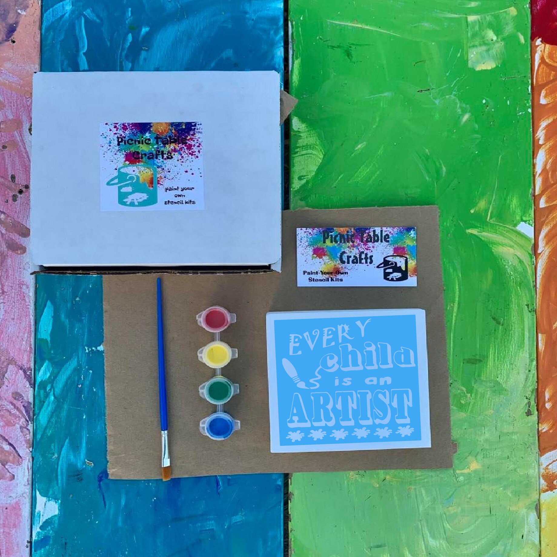 Künstler Geschenk Malen Sie Ihr eigenes Zeichen DIY Art Kit | Etsy