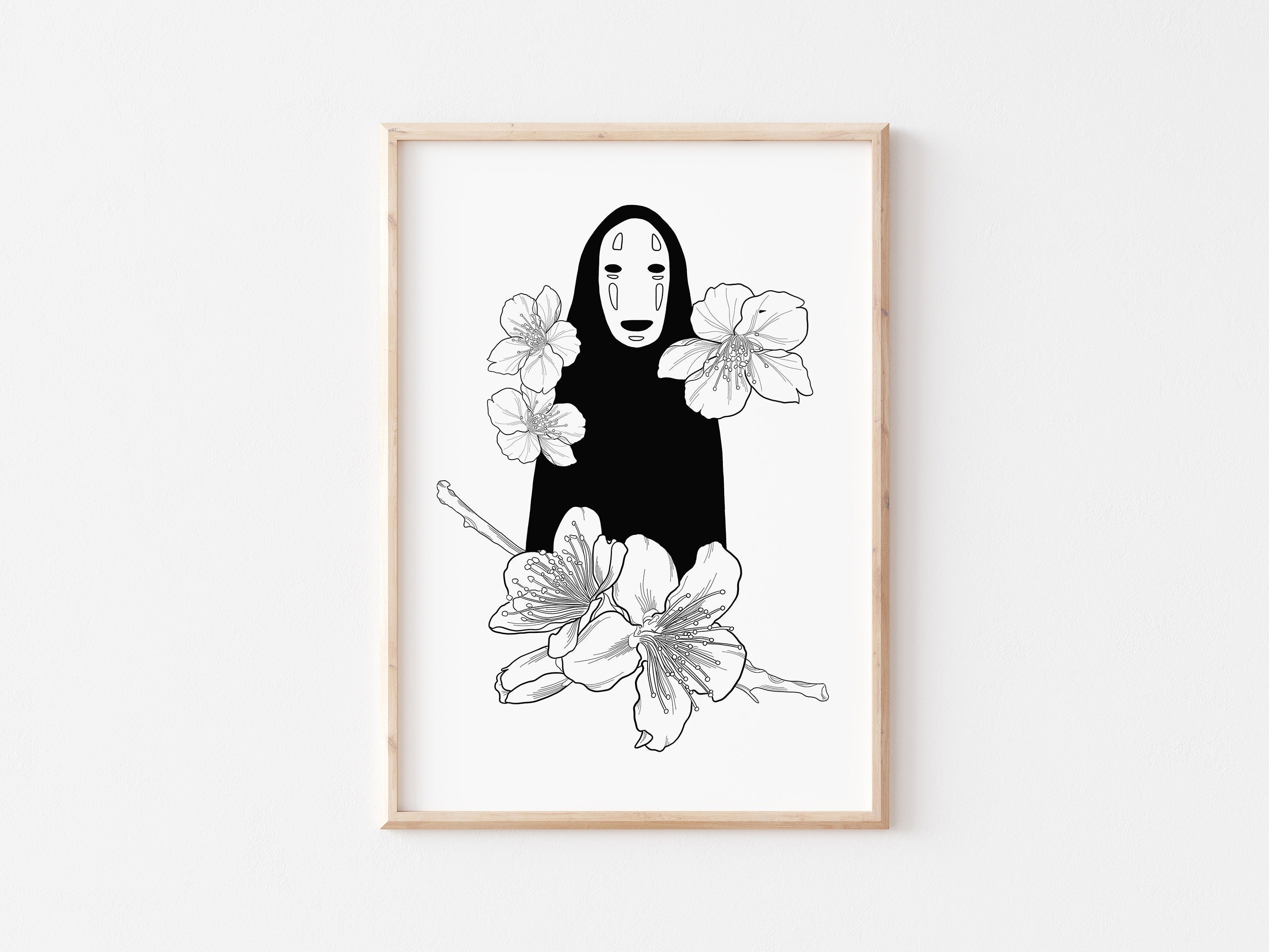 Minimalist Anime Wall Art - Etsy Minimalist Anime Wall Art - Etsy