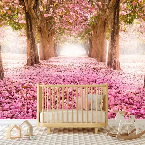 Cherry Blossom Wallpaper Etsy