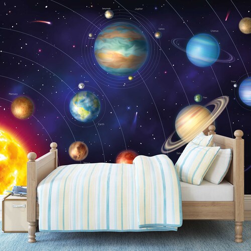 3D Blue Star River CC220 Ceiling Wallpaper Removable Self Etsy