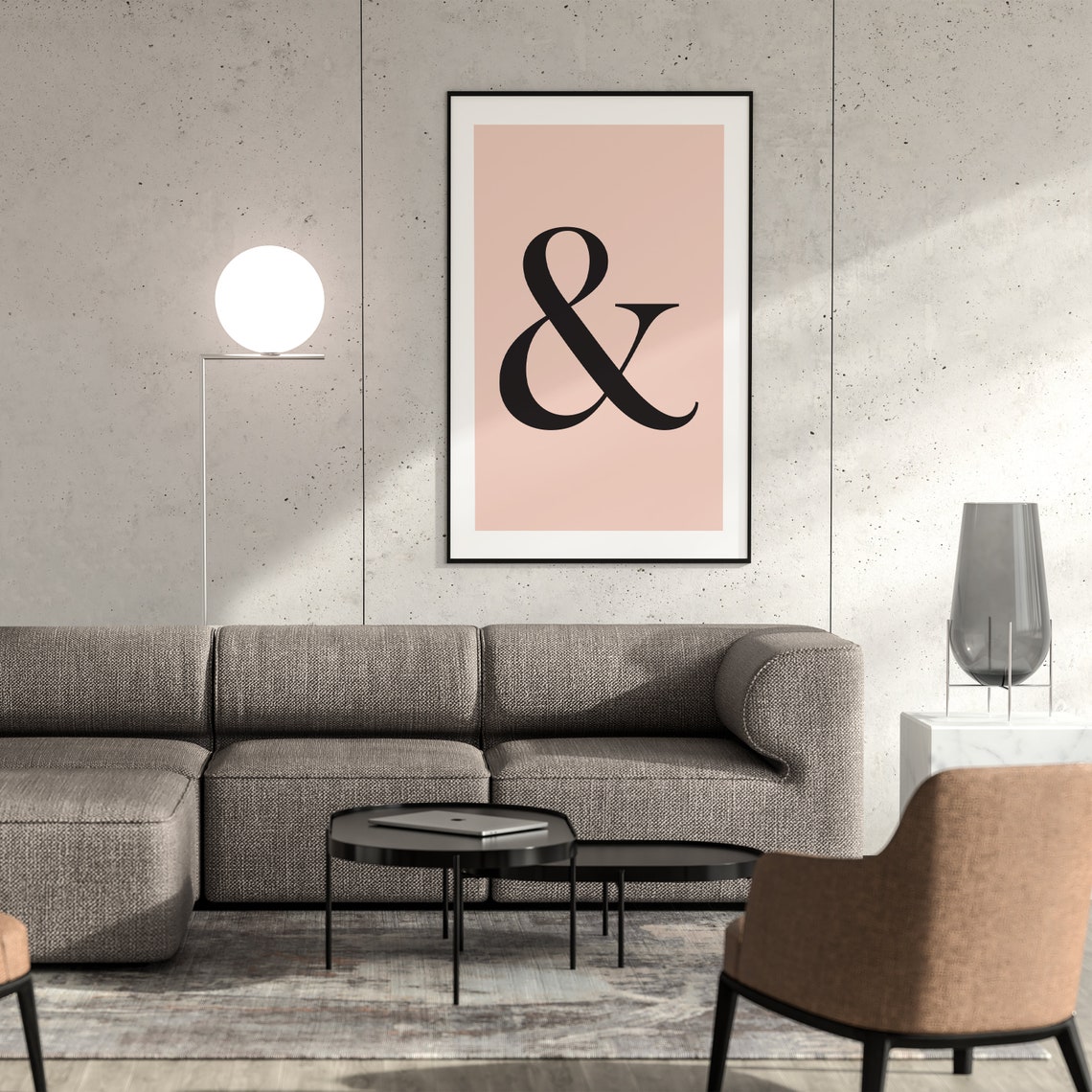 And Symbol poster Printable wall art Home decor Etsy