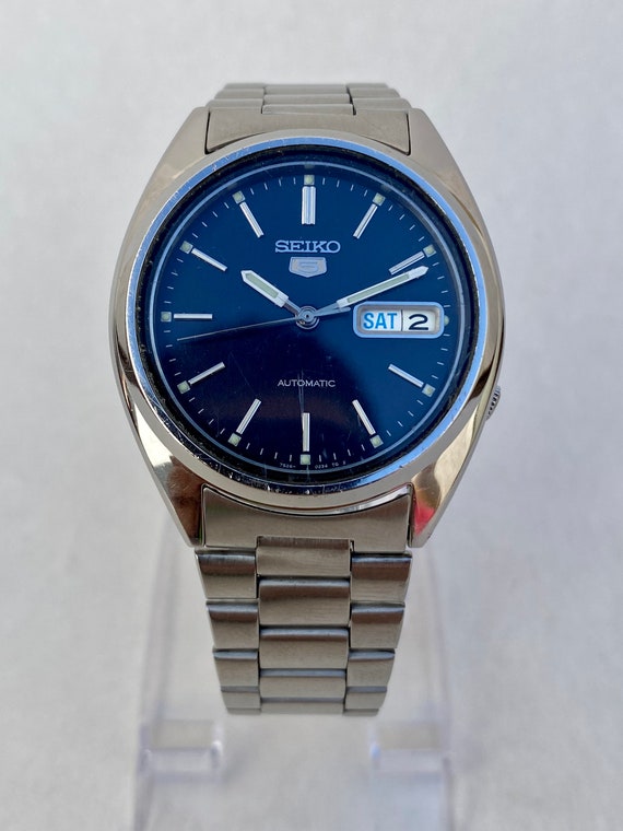 Vintage SEIKO 5 Automatic 7009-876A Mens Wristwatch D… - Gem