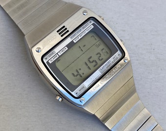 Rare Vintage Seiko A259 5080 Digital Watch Mens Alarm - Etsy